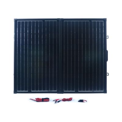 Nature Power 120W Portable Monocrystalline Silicon Solar Panel for 12V Charging