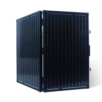 Image showing  120-Watt Portable Monocrystalline Silicon Solar Panel for 12V Charging