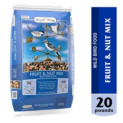 Royal Wing Fruit and Nut Mix Wild Bird Food, 20 lb.