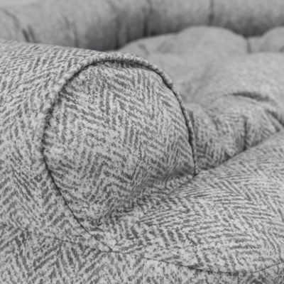 Image showing  Premium Overstuffed Sofa Dog Bed