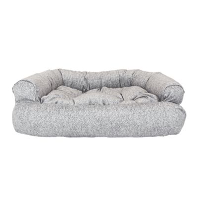 Image showing  Premium Overstuffed Sofa Dog Bed