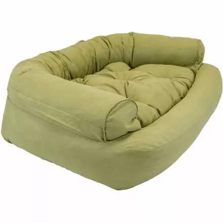 Snoozer Luxury Polyfill Upholstered Pet Sofa Bed Bolster Dog Beds