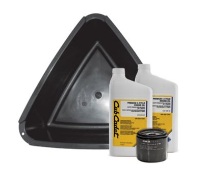 Cub Cadet Lawn Mower Oil Change Kit for Select Models