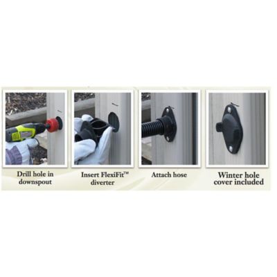 Image showing  Rain Wizard Diverter Flex Kit