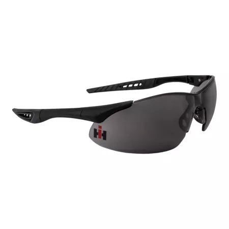 Case IH safety glasses black frame smoked lenses Safety Glasses