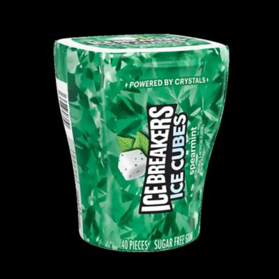 Ice Breakers Ice Cubes Spearmint Gum, 3.24 oz.