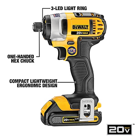 DeWALT 1 in. 20V Max Compact Brushless Impact Driver at Tractor Supply Co.
