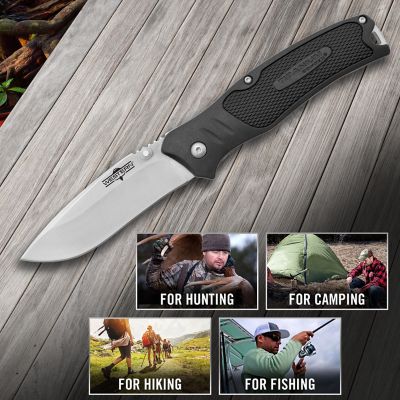 Image showing  3.5 in. Western Blacktrax Folding Knife