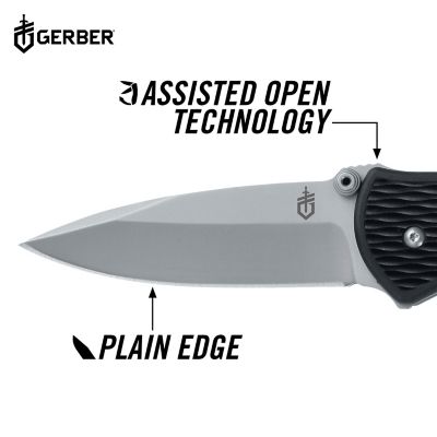 Image showing  2.99 in. Fast Draw Fine Edge Knife