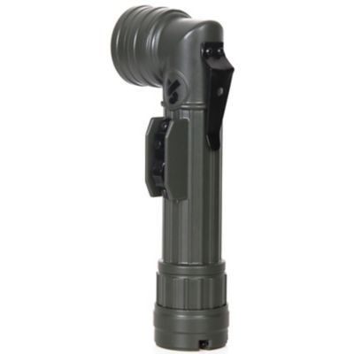 Image showing  400-Lumen Vintage Military LED Flashlight, Green