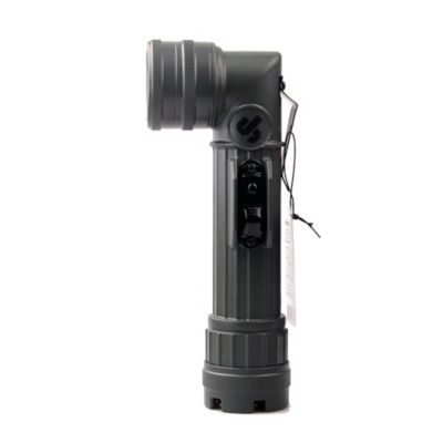 Image showing  400-Lumen Vintage Military LED Flashlight, Green