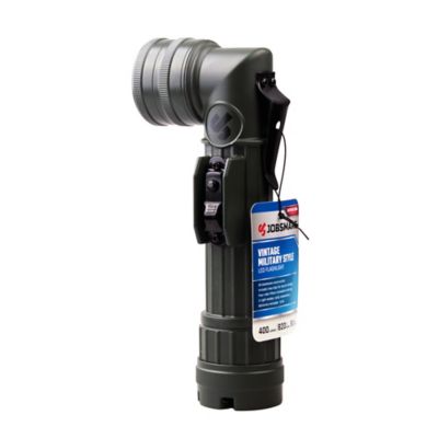 Image showing  400-Lumen Vintage Military LED Flashlight, Green
