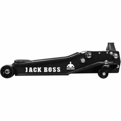 Image showing  3-Ton Capacity JACKBOSS Professional Super-Duty Jack with Center Weighted Technology, Black/Yellow