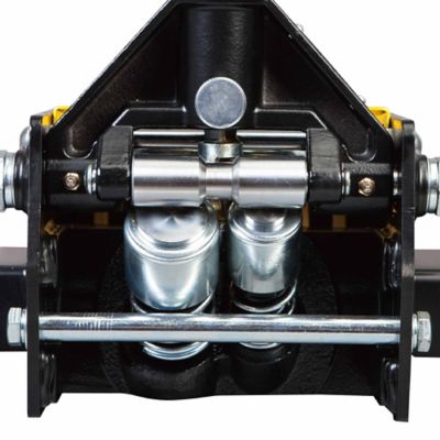 Image showing  3-Ton Capacity JACKBOSS Professional Super-Duty Jack with Center Weighted Technology, Black/Yellow