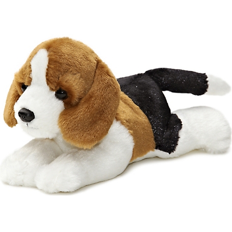 Weighted Plush Beagle Toy