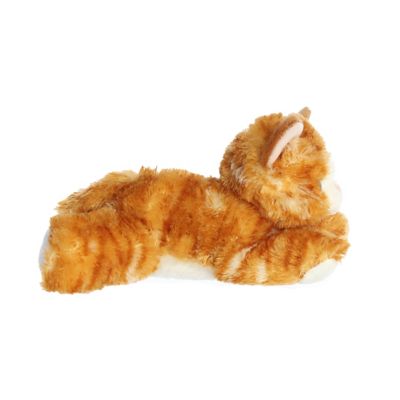 Image showing  Mini Flopsie Molly Orange Tabby Stuffed Animal, 8 in.