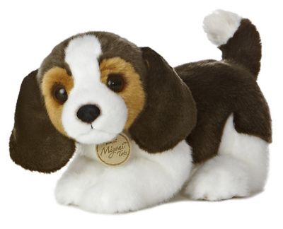 aurora stuffed dog