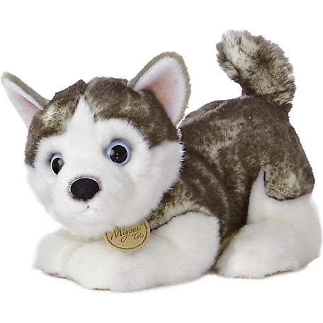 Aurora Miyoni Siberian Husky Pup Stuffed Toy, 10 in. at Tractor