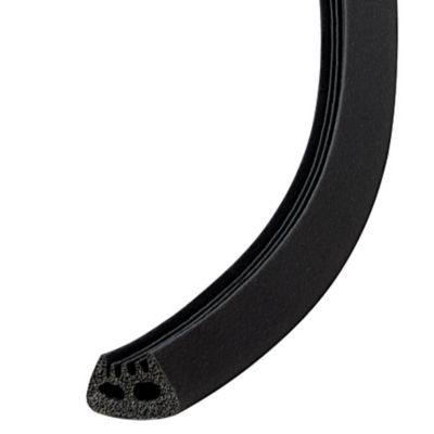 Image showing  5/16 in. x 9/16 in. x 10 ft. Foam All Climate Premium Rubber Self-Stick Weatherseal, Black