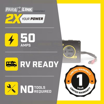 Image showing  50A RV-Ready Parallel Kit for Linking Two 2800 W+ Inverter Generators, 5-Pack