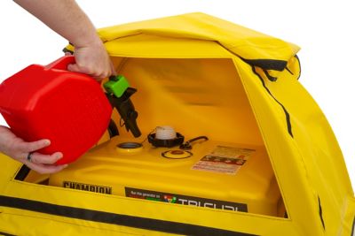 Image showing 6 th Champion Power Equipment Storm Shield Severe Weather Portable Generator Cover for 4000 to 12,500 Starting Watt Generators