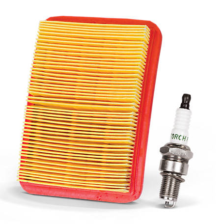 HURI Air Filter Fuel Filter Spark Plug Maintenance Kit for John Deere LG265
