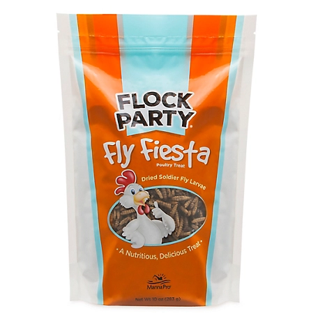 Flock Party Fly Fiesta Poultry Treat, 10 oz.