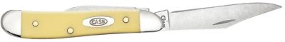Image showing  2.1 in. Smooth Peanut Pocket Knife, Yellow