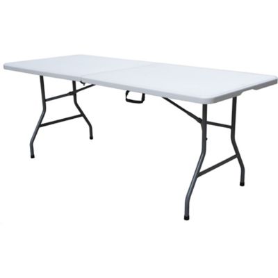 Plastic Development Group 6 ft. Bi-Fold Blow-Molded Plastic Table