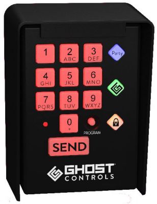 Image showing 7 th Ghost Controls Premium Wireless Gate Keypad, 20 PIN Codes
