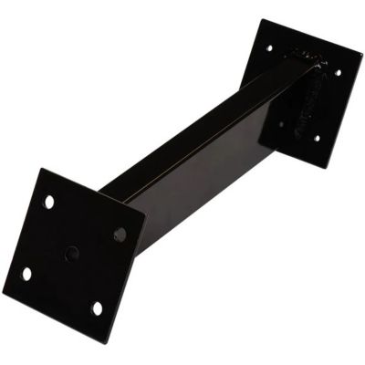 Image showing  Outdoor Gate Keypad Mounting Pedestal, Black