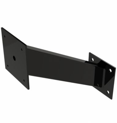 Image showing 5 th Ghost Controls Outdoor Gate Keypad Mounting Pedestal, Black