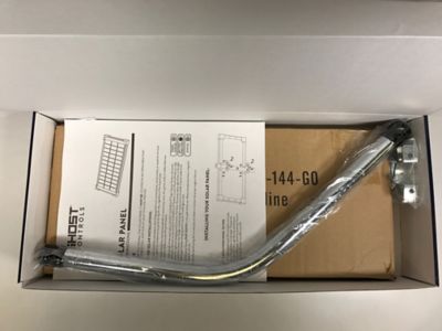 Image showing  10W Monocrystalline Solar Panel Kit with Mounting Bracket