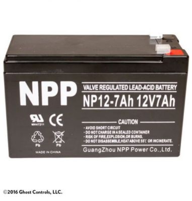 Image showing  12V 7Ah Sealed Lead Acid Battery