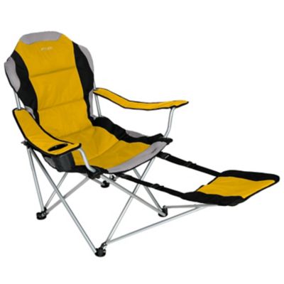 camping chair with footrest