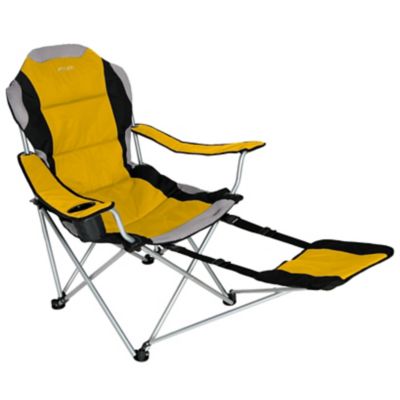 fold out chair with footrest