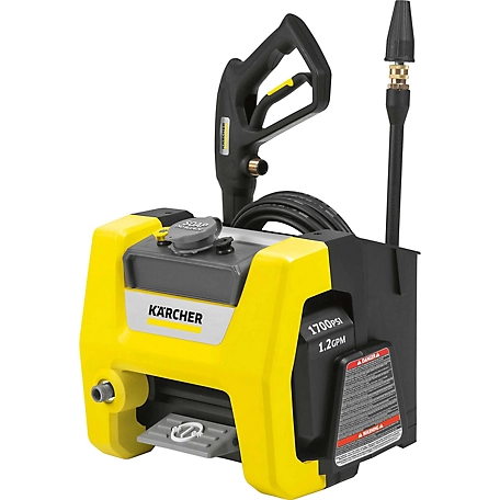 Karcher 1,700 PSI 1.2 GPM Electric Cold Water K1700 CUBE Pressure Washer, 16 x 13 x 11.5 in.