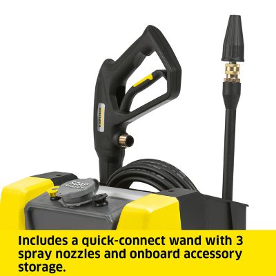 Image showing  1,700 PSI 1.2 GPM Electric Cold Water K1700 CUBE Pressure Washer, 16 in. x 13 in. x 11.5 in.
