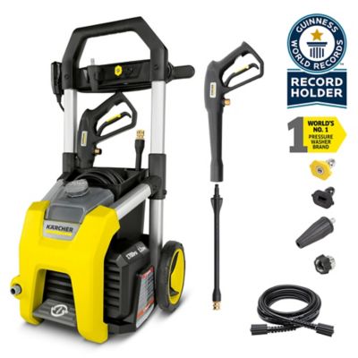 Karcher 1,700 PSI 1.2 GPM Electric Cold Water K1700 Pressure Washer, 20 ft. High Pressure Hose