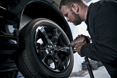 Image showing  1/2 in. Drive 1,350 ft.-lb. Titanium Air Impact Wrench