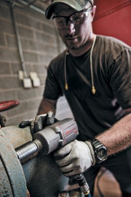 Image showing  1/2 in. Drive 1,350 ft.-lb. Titanium Air Impact Wrench