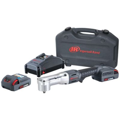 Ingersoll Rand 3/8 in. Drive 20V Cordless Right Angle Impact Wrench, 2 Battery Kit, W5330-K22