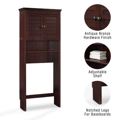 Image showing 6 th Crosley Lydia Space-Saver Cabinet, Espresso