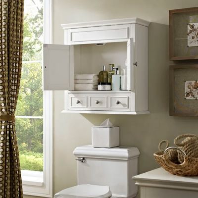 Image showing 6 th Crosley Lydia Wall Cabinet, White