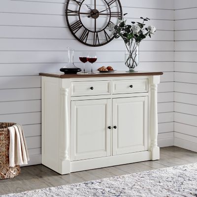 Image showing  3-Tier Shelby Buffet, White