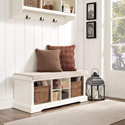 Image showing  Brennan Entryway Storage Bench, Black