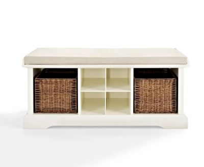 Image showing  Brennan Entryway Storage Bench, Black