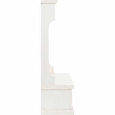 Image showing 6 th Crosley 4-Hook 64.5 in. Seaside Hall Tree, Distressed Black