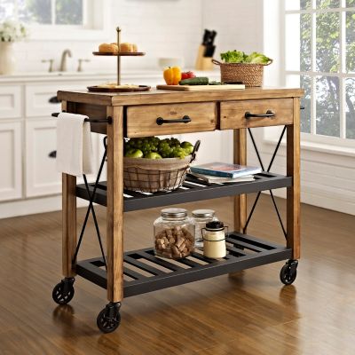 Crosley Roots Rack Industrial Kit Cart