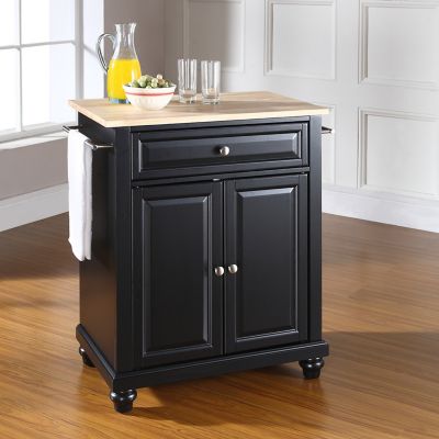 Crosley Cambridge Wood-Top Portable Kitchen Island